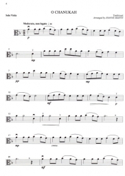 More Festive Strings for Solo Viola