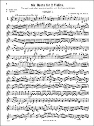 Six Duets, Op. 39 - Book 1