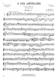 Mazas - Duos abécédaires, Op. 85, Complete (PET)