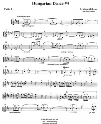 Brahms - Hungarian Dance No. 4 for Two Violins and Piano (OAK) Brahms - Hungarian Dance No. 4 for Two Violins and Piano (OAK)