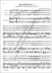 Piano Quartet, Op. 1, 2, 3