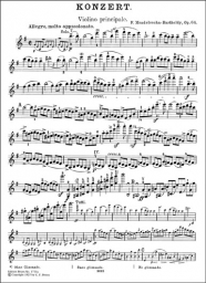 Concerto in E- Op. 64