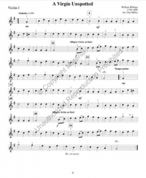 Christmas Strings: Violin 1 and 2 with Piano Accompaniment