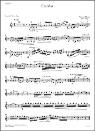 Monti - Csárdás for Violin and Piano (EMB)