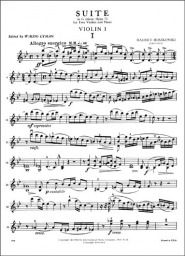 Moszkowski - Suite in G minor, Op. 71 for 2 Violins (INT)