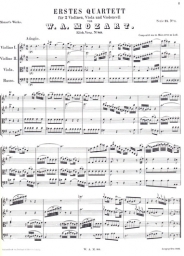 Complete String Quartets - Score