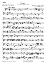 Sonata in A K. 305