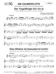 Mozart - The Magic Flute for 2 Violins and Piano (UE)
