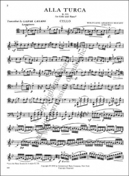 Alla Turca from the Piano Sonata, K. 331