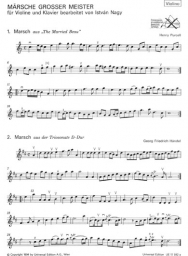 Marches By Great Composers, Vn Marches By Great Composers, Vn