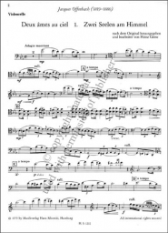 Offenbach - Four Impressions for Cello and Piano (SIK)