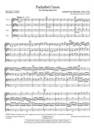 Pachelbel - Canon in D for String Quartet (PRESS)
