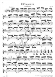 24 Capricci for Violin solo, Op. 1