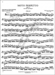 Paganini - Moto Perpetuo Op. 11 for Cello and Piano (INT)