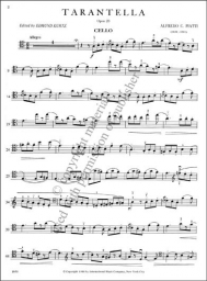 Piatti - Tarantella Op. 23 for Cello and Piano (INT)