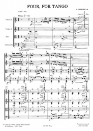 Piazzolla - Four for Tango - String Quartet