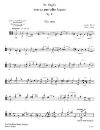 Six Fugues Op.41 for Viola Solo