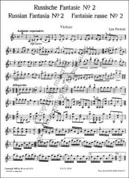 Portnoff - Miniature-Fantasias: Russian Fantasia No. 2 (BOSW)