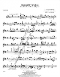 Eighteenth Variation