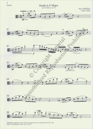 Viola Series- Viola Levels 5-8 Etudes