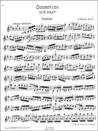 Rieding - Concertino in G, Op. 24 (BOS)