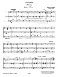 Melodie for String Trio opus 3/1