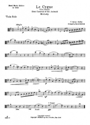 Saint-Saëns - The Swan for Viola and Piano (FISCH)