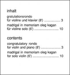 Congratulatory Rondo