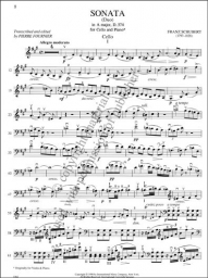 Schubert - Sonata (Duo) in A major, D.574 for Cello (INT) Schubert - Sonata (Duo) in A major, D.574 for Cello (INT)