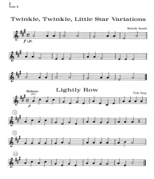 String Orchestra Accompaniments - Violin II Part