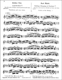 School of Violin Technics: Op. 1 Part 3