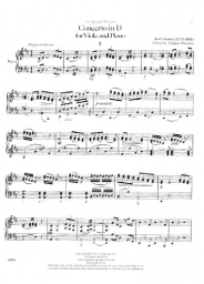 Stamitz - Viola Concerto in D, Op. 1 (SCHIR)