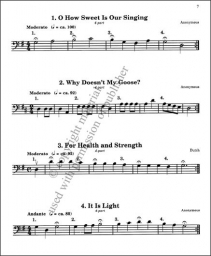 Rounds and Canons - Cello Part