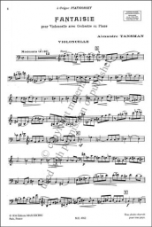 Fantasie for Cello with Orchestra or Piano