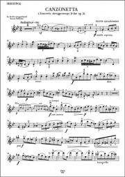 Canzonetta from Concerto in D Op. 35