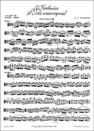 Fantasias, 12 for Solo Viola Vol.2