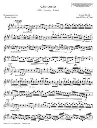 Vivaldi Concerto in A Major, Op. 4 No. 5, RV347