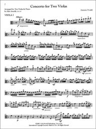 Concerto for Two Violas