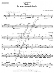 Suite For Unaccompanied Cello