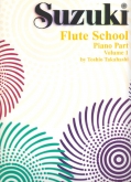 Suzuki - Escuela de flauta, acopañamiento de piano, volumen 1