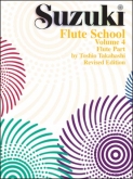Suzuki Flute School - Volume 4 - Flute Part - Book