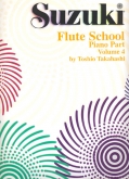 Suzuki - Escuela de flauta, parte de piano, volumen 4