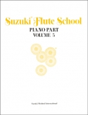 Suzuki Flute School - Volume 5 - Piano Accompaniment - Book