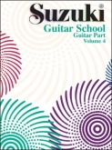 Suzuki Guitar School - Volume 4 - Guitar Part - Book