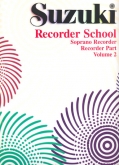 Suzuki Recorder School - Soprano Recorder - Volume 2 - Book