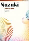 Suzuki Bass School - Volume 4 - Bass Part - Book