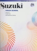 Suzuki Violin School - Volume 4 - Violin Part - Book and CD