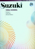 Suzuki Viola School - Volume 1 - Viola Part - Book and CD