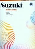 Suzuki Bass School - Volume 2 - Bass Part - Book and CD