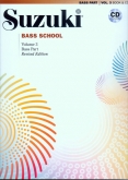 Suzuki Bass School - Volume 3 - Bass Part - Book and CD